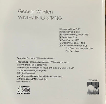 George Winston : Winter Into Spring (Album)