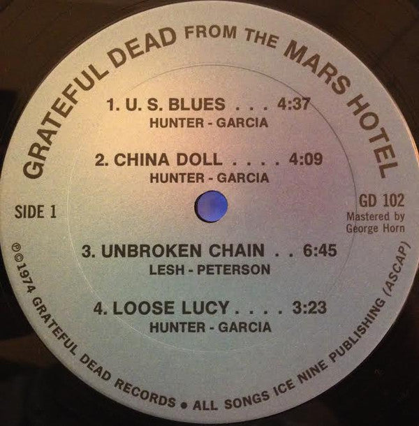 Grateful Dead, The : From The Mars Hotel (LP,Album)