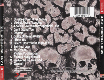 Slayer : Undisputed Attitude (Album,Reissue)