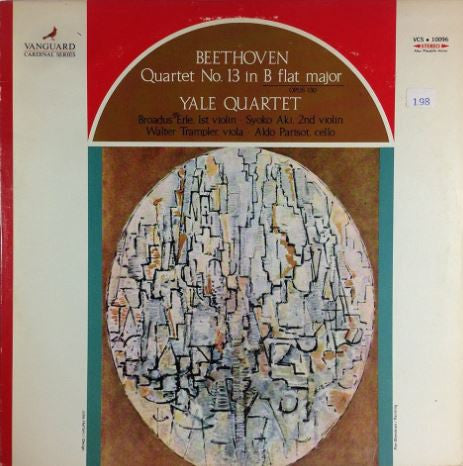 Ludwig van Beethoven, Yale Quartet : Quartet No.13 In B Flat Major (opus 130) (LP,Stereo)