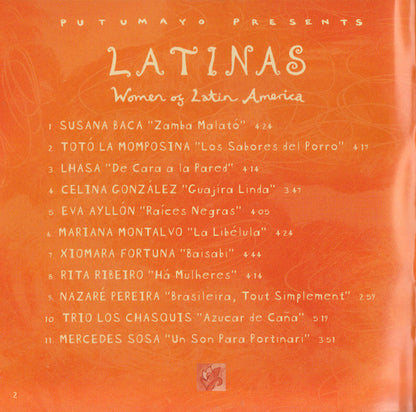 Various : Latinas (Women Of Latin America) (Compilation)