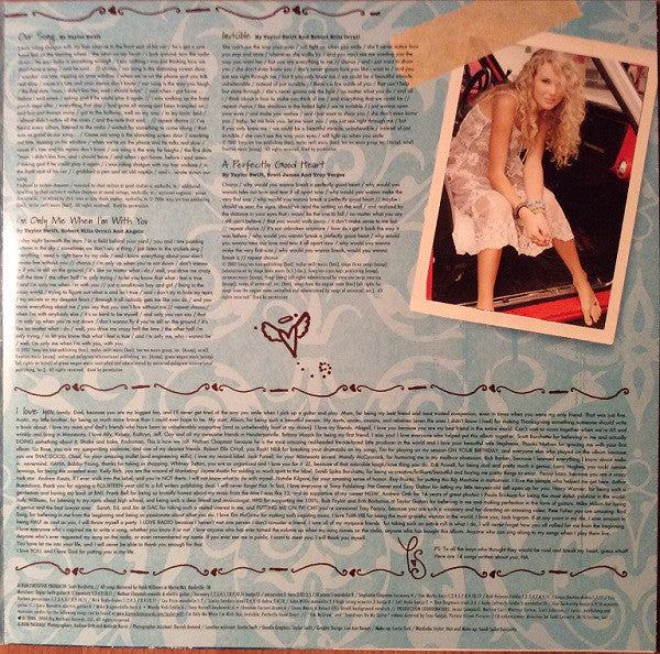 Taylor Swift : Taylor Swift (LP,Album)