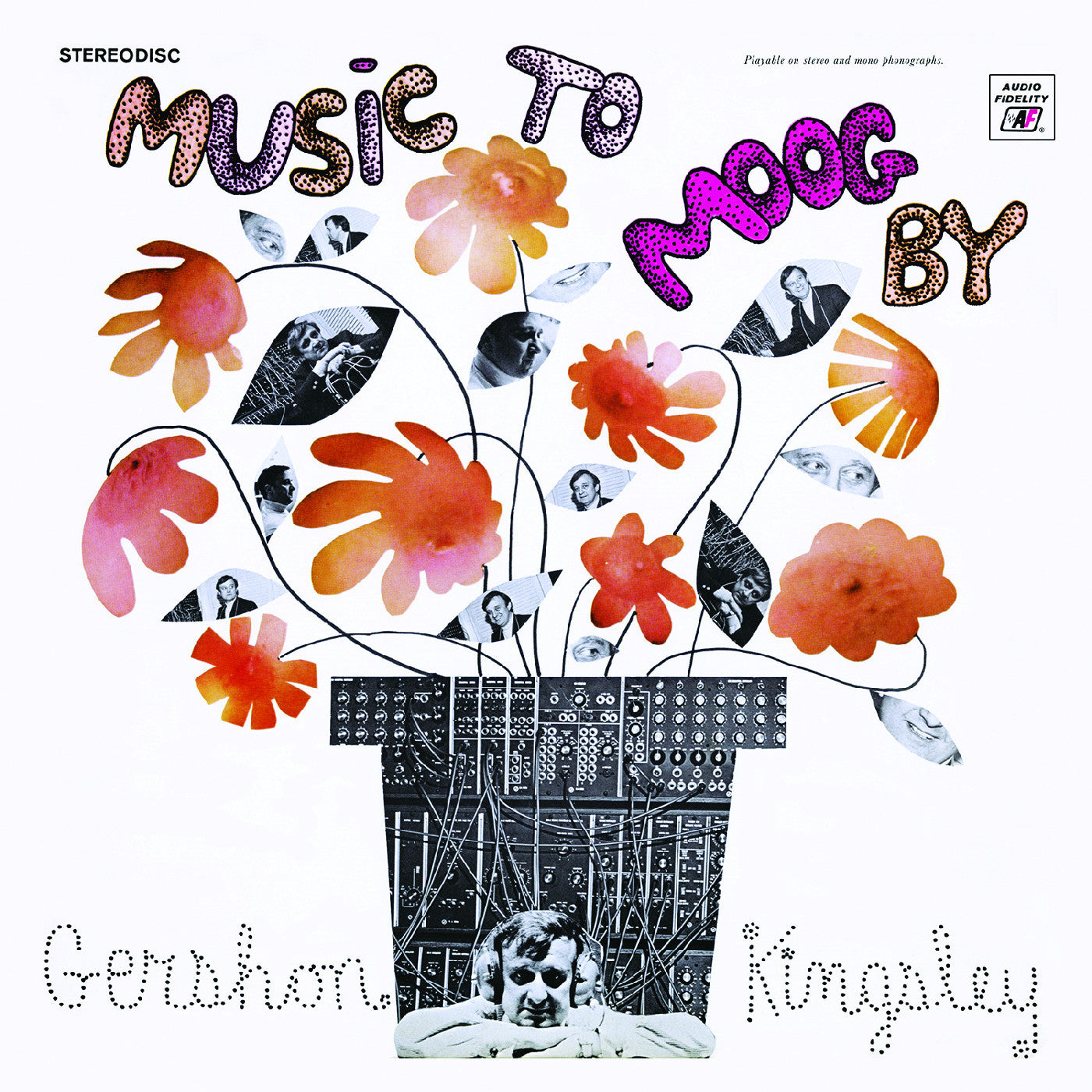 Gershon Kingsley - Music To Moog By (Deluxe Edition, Strawberry w/ Black Swirl LP Vinyl) UPC: 848064019190