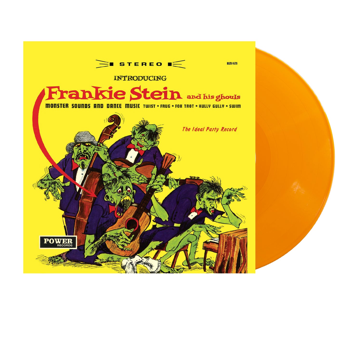 Frankie Stein and His Ghouls - Introducing Frankie Stein and His Ghouls (Orange Pumpkin LP Vinyl) UPC: 848064019909