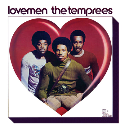 The Temprees - Lovemen (All-Analog, Valentine Red Pet Plastic Vinyl)