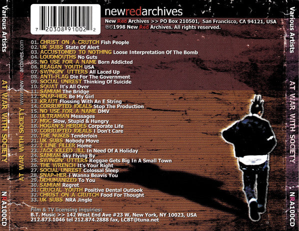 Various : At War With Society (Compilation)