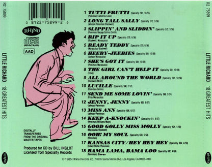Little Richard : 18 Greatest Hits (Compilation,Reissue)