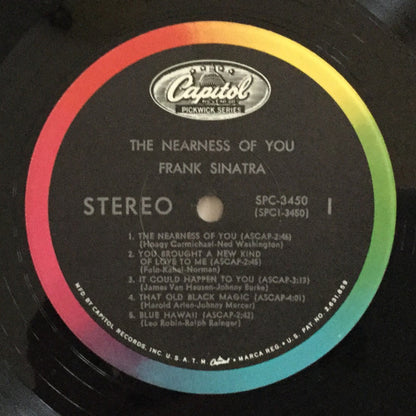 Frank Sinatra : The Nearness Of You (LP,Compilation,Stereo)