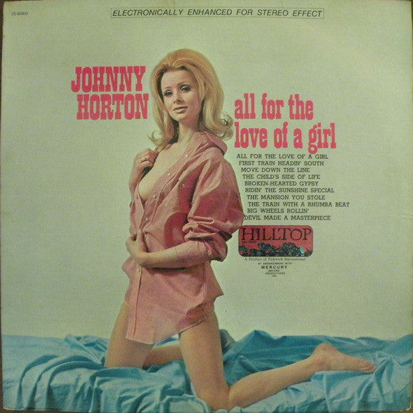 Johnny Horton : All For The Love Of A Girl (LP,Compilation)