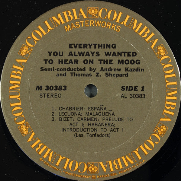 Mighty Moog, The : Everything You Always Wanted To Hear On The Moog (But Were Afraid To Ask For) (LP,Album,Stereo)