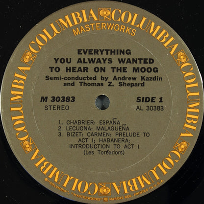 Mighty Moog, The : Everything You Always Wanted To Hear On The Moog (But Were Afraid To Ask For) (LP,Album,Stereo)