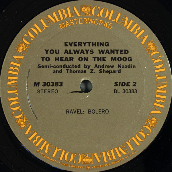 Mighty Moog, The : Everything You Always Wanted To Hear On The Moog (But Were Afraid To Ask For) (LP,Album,Stereo)