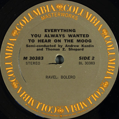 Mighty Moog, The : Everything You Always Wanted To Hear On The Moog (But Were Afraid To Ask For) (LP,Album,Stereo)