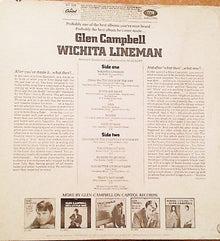 Glen Campbell : Wichita Lineman (LP)