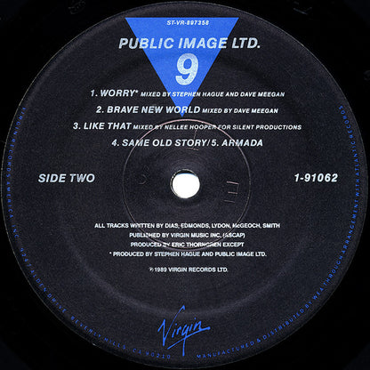 Public Image Limited : 9 (LP,Album)
