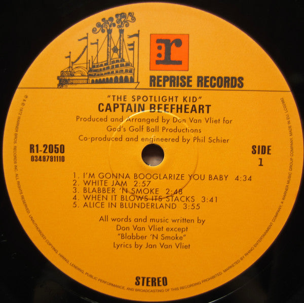 Captain Beefheart : The Spotlight Kid (LP,Album,Reissue)