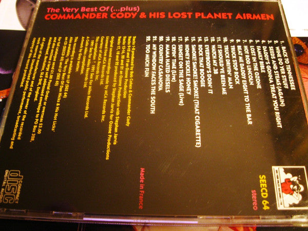 Commander Cody And His Lost Planet Airmen : The Very Best Of (... plus) (Compilation)
