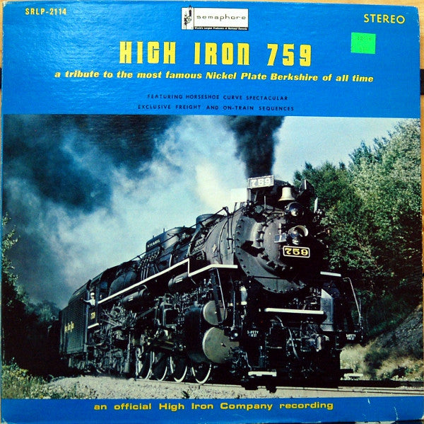 No Artist : High Iron 759 (LP,Album,Stereo)