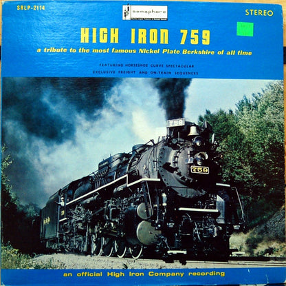 No Artist : High Iron 759 (LP,Album,Stereo)