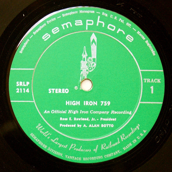 No Artist : High Iron 759 (LP,Album,Stereo)
