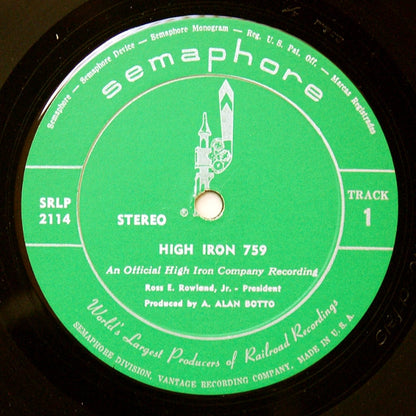 No Artist : High Iron 759 (LP,Album,Stereo)