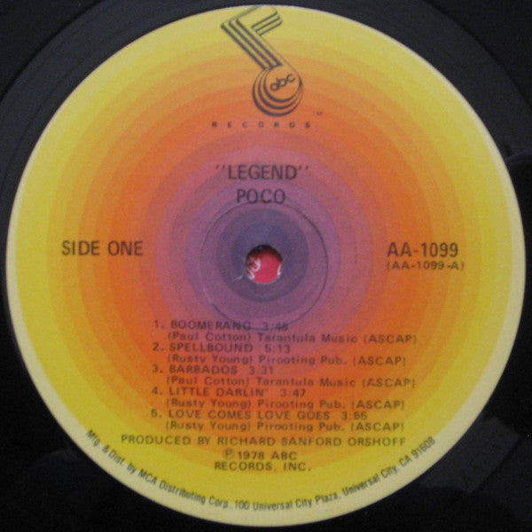 Poco (3) : Legend (LP,Album)