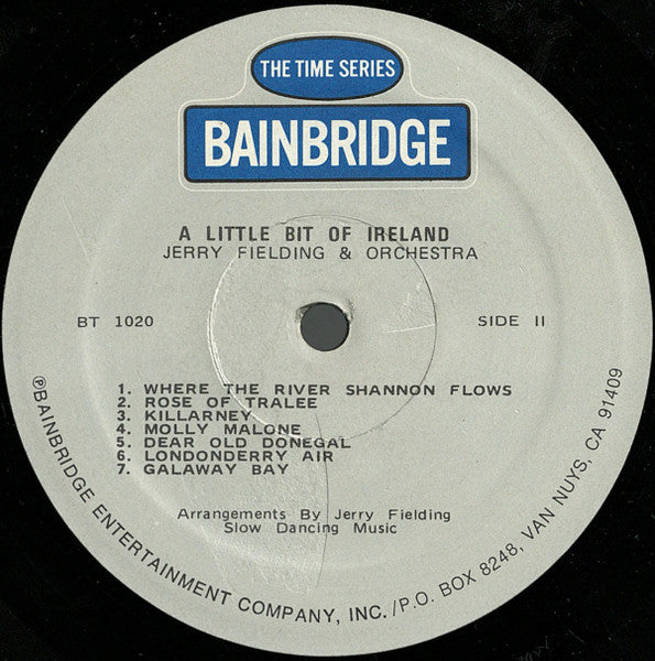 Jerry Fielding : A LIttle Bit Of Ireland (LP,Reissue,Stereo)