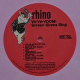 Various : Va-Va-Voom! Screen Sirens Sing! (LP,Compilation,Special Edition)