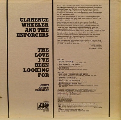 Clarence Wheeler & The Enforcers : The Love I've Been Looking For (LP,Album)