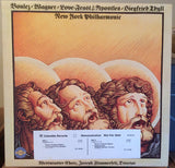 Pierre Boulez, New York Philharmonic Orchestra, The, Westminster Symphonic Choir, Joseph Flummerfelt - Richard Wagner : Love-Feast Of The Apostles / Siegfried Idyll (Original Chamber Version) (LP,Album,Promo,Quadraphonic)