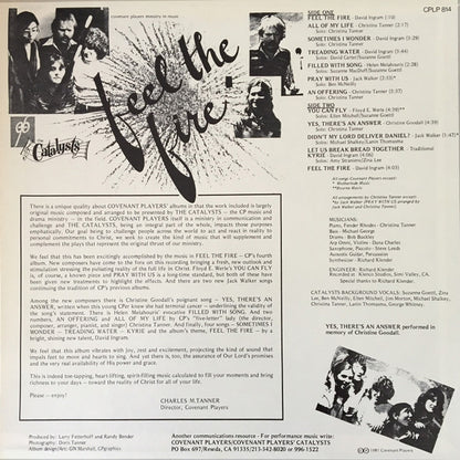 Catalysts (3), The : Feel The Fire (LP)