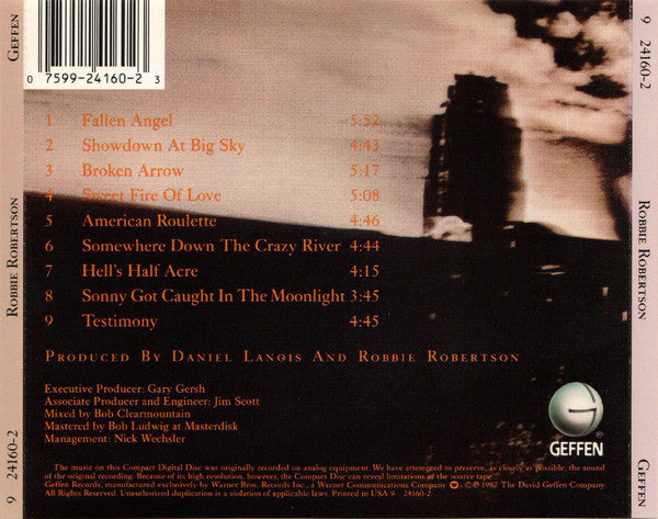 Robbie Robertson : Robbie Robertson (Album)