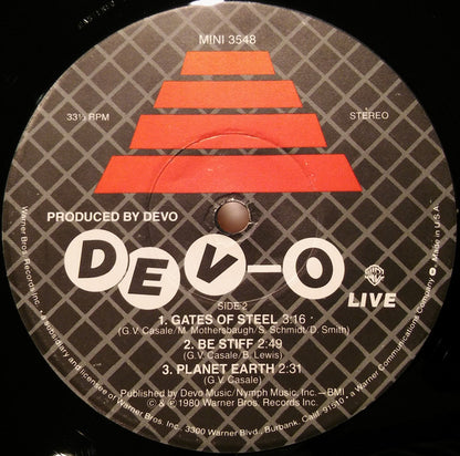 Devo : Dev-O Live (12",EP)