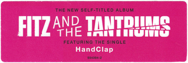 Fitz And The Tantrums : Fitz And The Tantrums (Album)