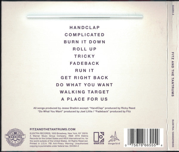 Buy Fitz And The Tantrums : Fitz And The Tantrums (Album