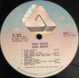 Paul Davis (3) : Cool Night (LP,Album)