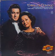 Montserrat Caballé & Placido Domingo : Love Duets (LP,Compilation,Stereo)