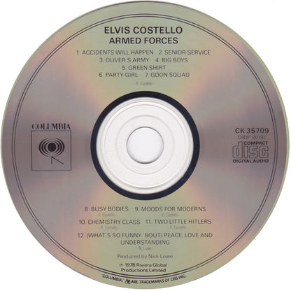 Elvis Costello & The Attractions : Armed Forces (Album,Reissue)