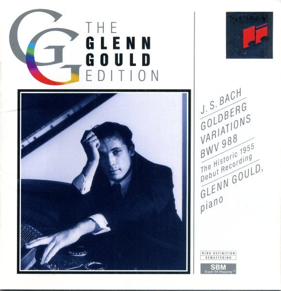 Johann Sebastian Bach, Glenn Gould : Goldberg Variations BWV 988 (The Historic 1955 Debut Recording) (Album,Reissue,Remastered,Mono)