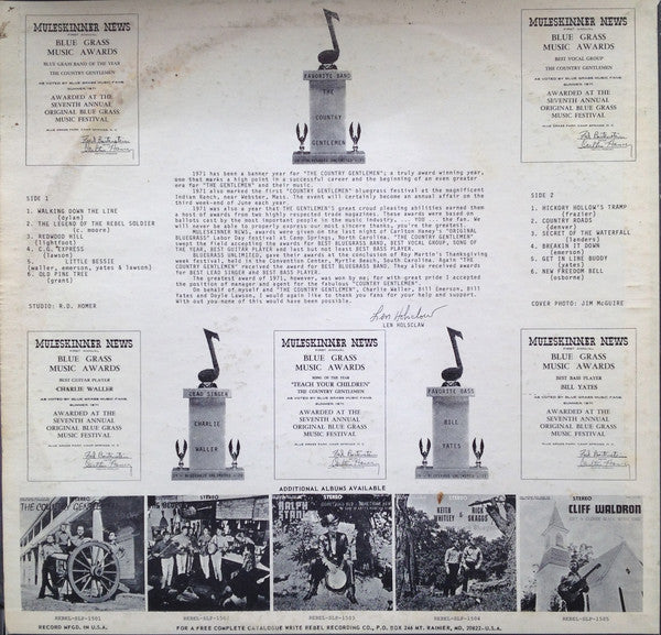 Country Gentlemen, The : The Award Winning Country Gentlemen (LP,Album)