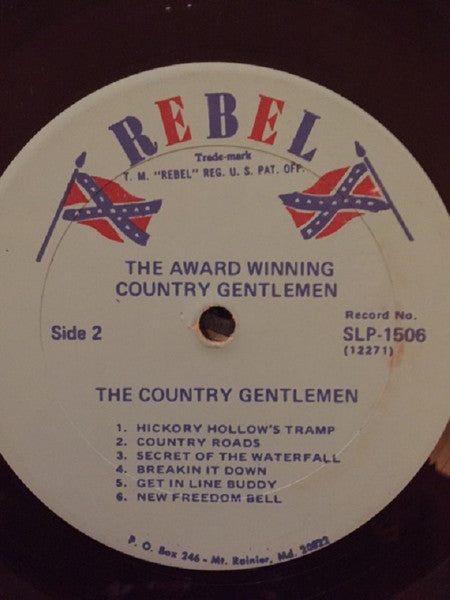 Country Gentlemen, The : The Award Winning Country Gentlemen (LP,Album)