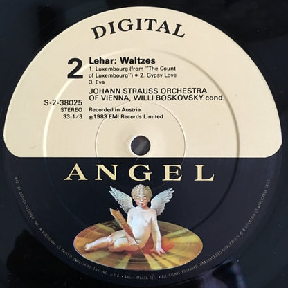 Franz Lehár, Wiener Johann Strauss Orchestra / Willi Boskovsky : Willi Boskovsky Conducts Lehar Waltzes (LP,Album,Stereo)