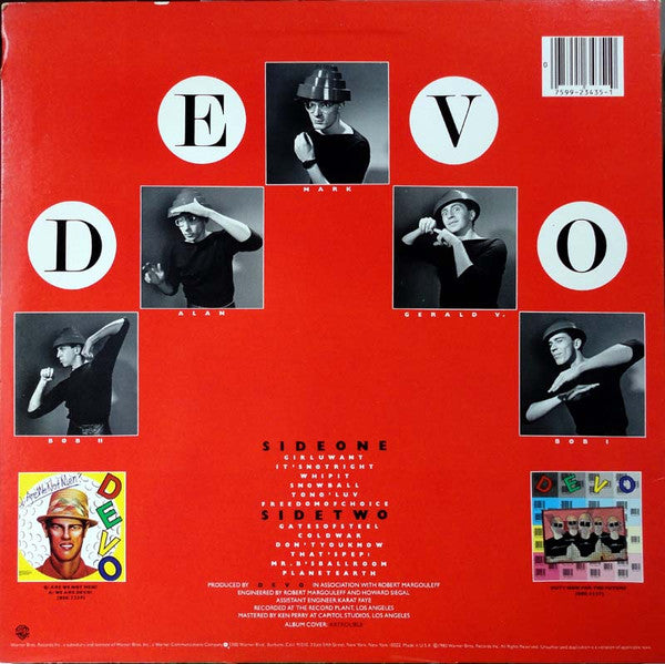 Devo : Freedom Of Choice (LP,Album)