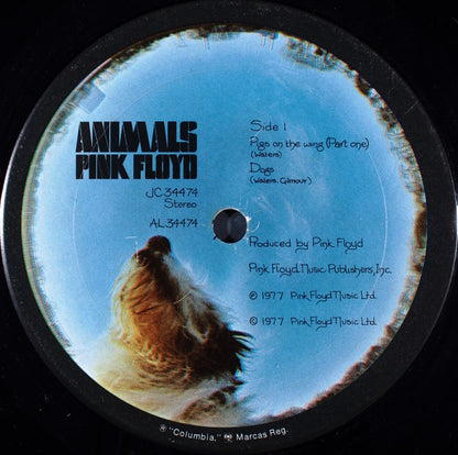 Pink Floyd : Animals (LP,Album,Stereo)