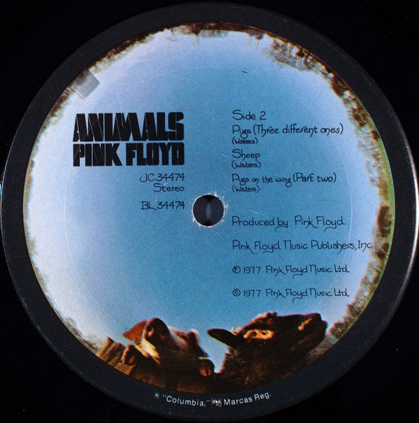 Pink Floyd : Animals (LP,Album,Stereo)