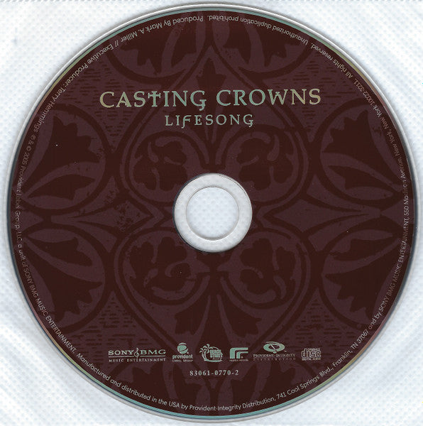 Casting Crowns : Lifesong (Album)
