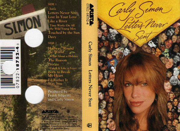 Carly Simon : Letters Never Sent (Album)