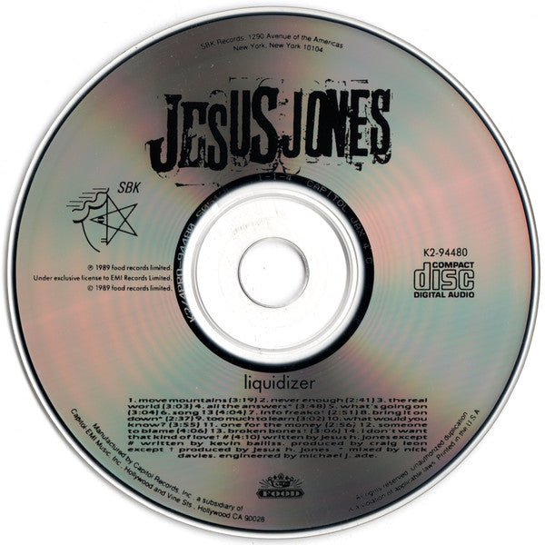 Jesus Jones : Liquidizer (Album)