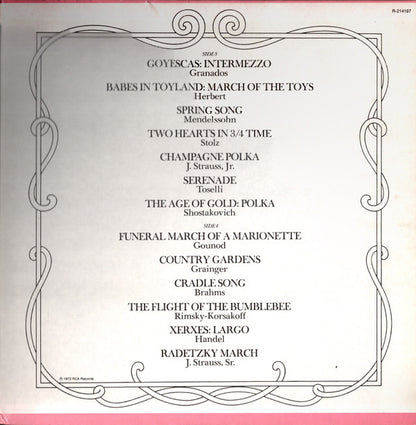 Arthur Fiedler, Boston Pops Orchestra, The : The World's Favorite Light Classics (LP,Compilation,Stereo)