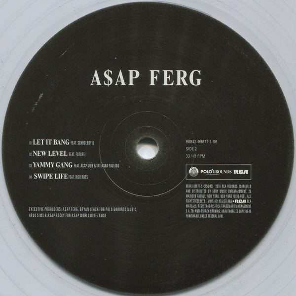 ASAP Ferg : Always Strive And Prosper (LP,Album,Club Edition,Limited Edition,Numbered)